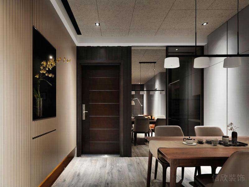 新居現代簡約風餐廳效果圖(1)