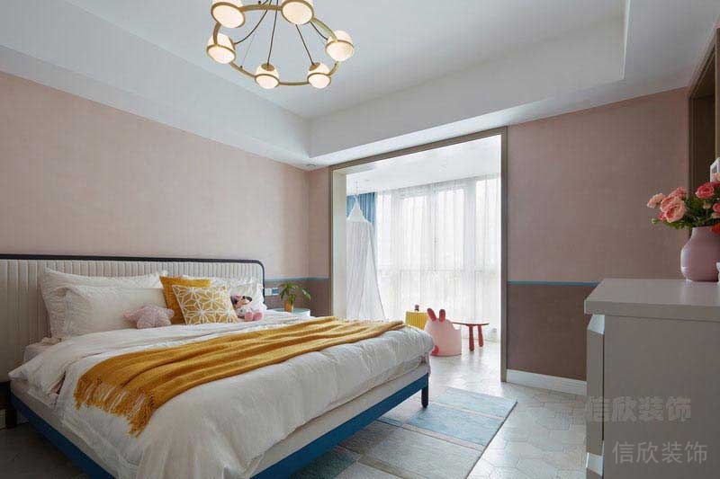 新居現(xiàn)代簡約風(fēng)兒童房效果圖(新居現(xiàn)代輕奢風(fēng)客廳效果圖)