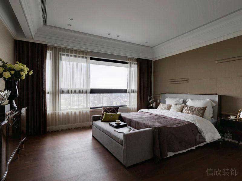 新居現(xiàn)代簡約風(fēng)主臥效果圖