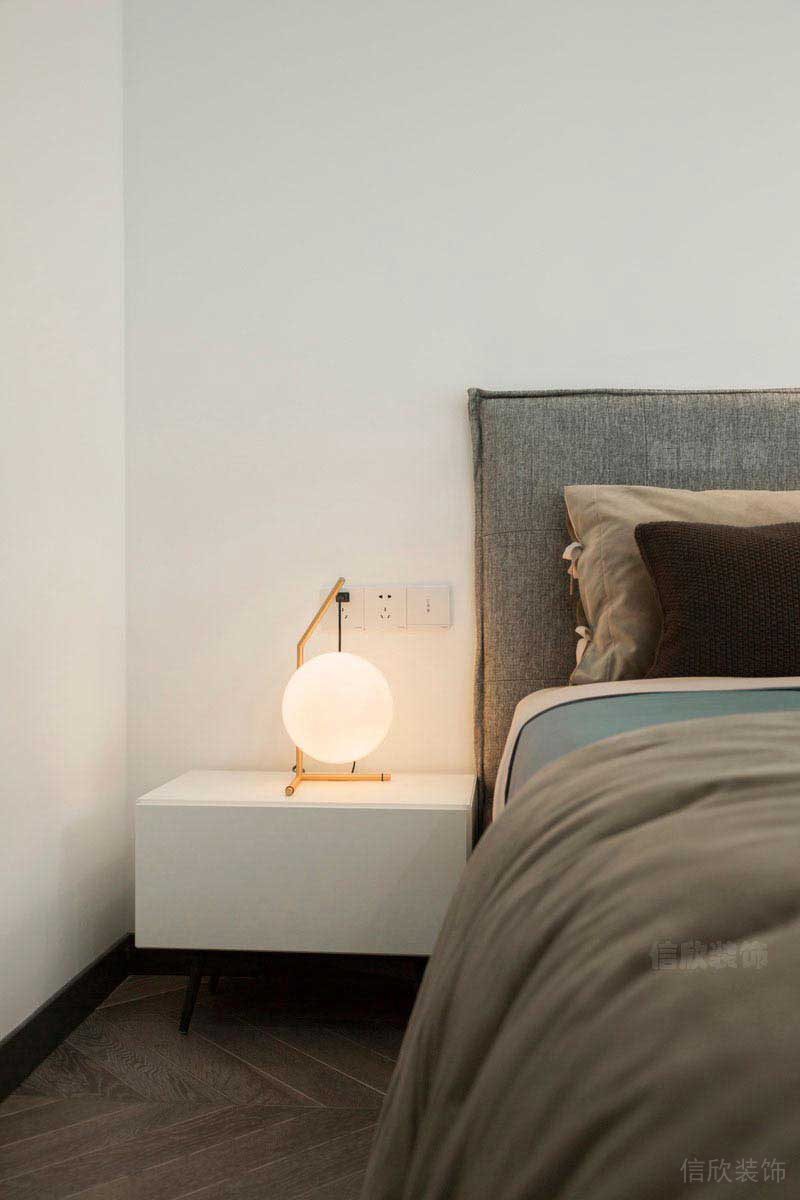 新居現代輕奢風臥室效果圖 (4)