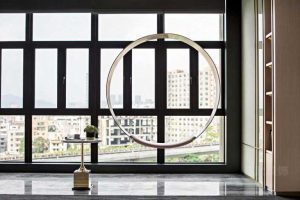 新居現(xiàn)代輕奢風(fēng)陽臺飄窗效果圖