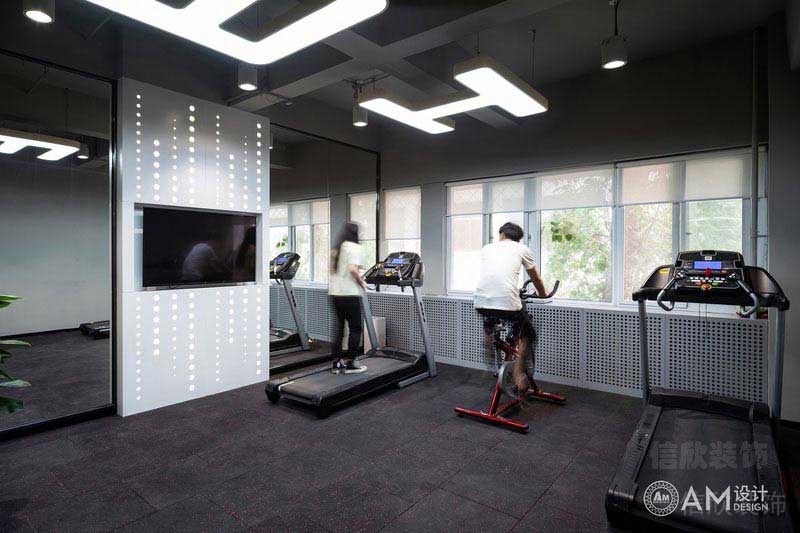 專賣店現代風員工健身區效果圖