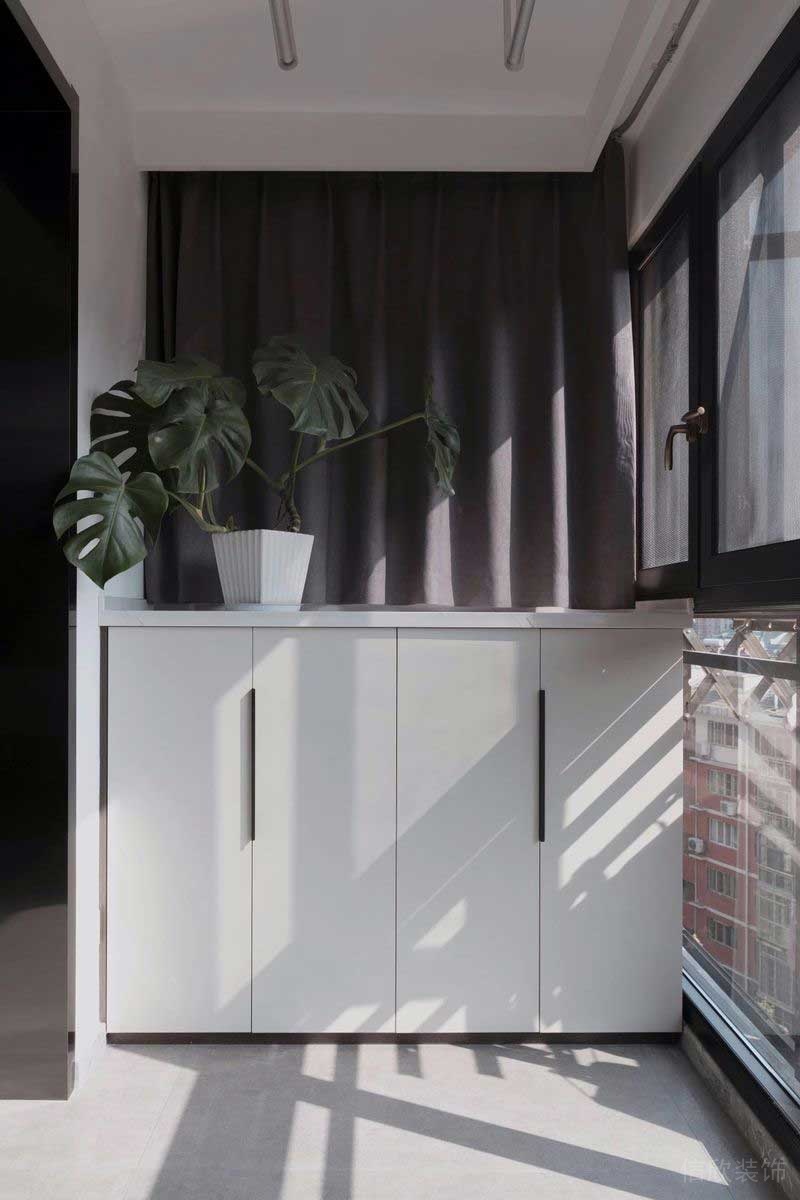 深圳福田區筆架山極簡風新房裝修設計案例儲物柜 深圳福田區筆架山極簡風新房裝修設計案例儲物柜