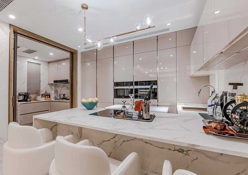 深圳龍崗區(qū)橫崗輕奢風(fēng)格新房裝修工程吧臺 深圳龍崗區(qū)橫崗輕奢風(fēng)格新房裝修工程吧臺