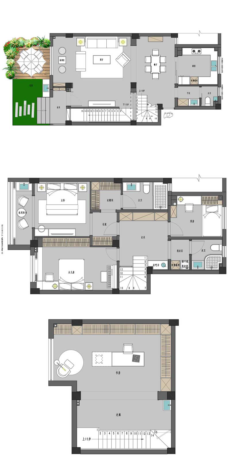 深圳寶安區(qū)現代簡約風格灰色調家庭裝修圖片平面布置圖 深圳寶安區(qū)現代簡約風格灰色調家庭裝修圖片平面布置圖