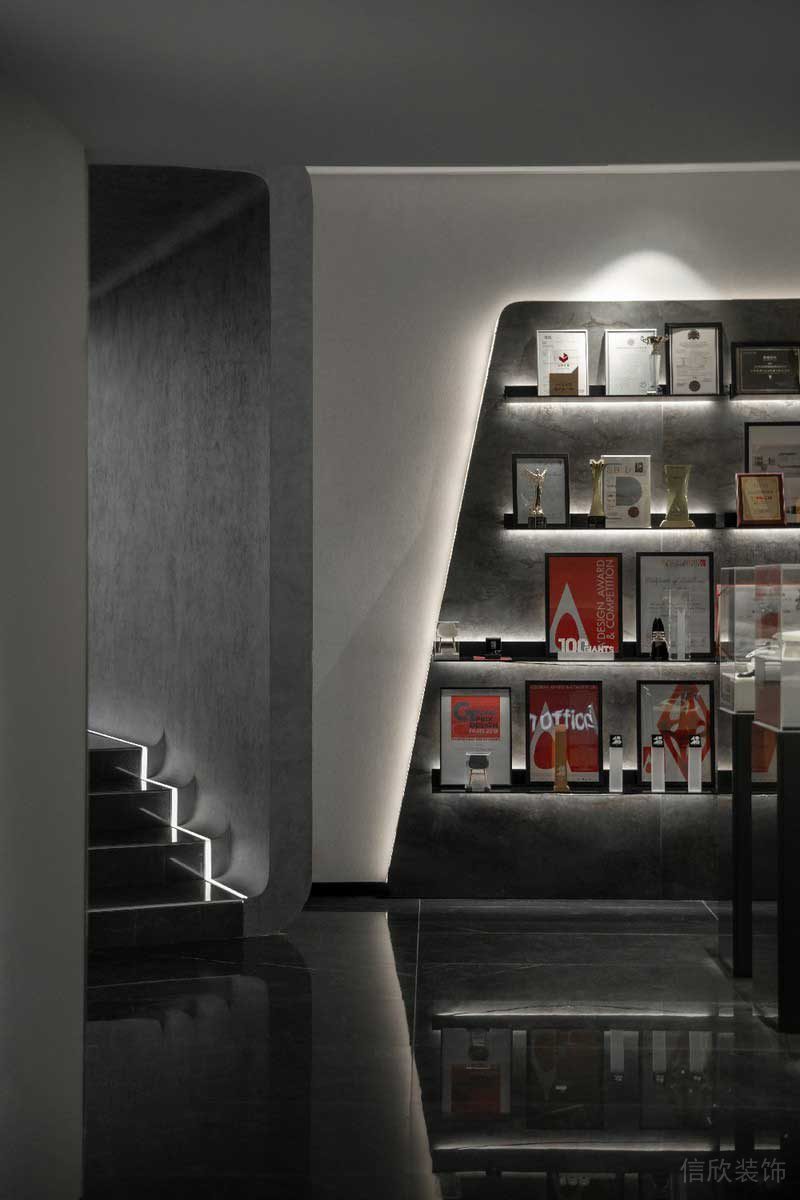 深圳南山南頭辦公室裝修設(shè)計案例入戶