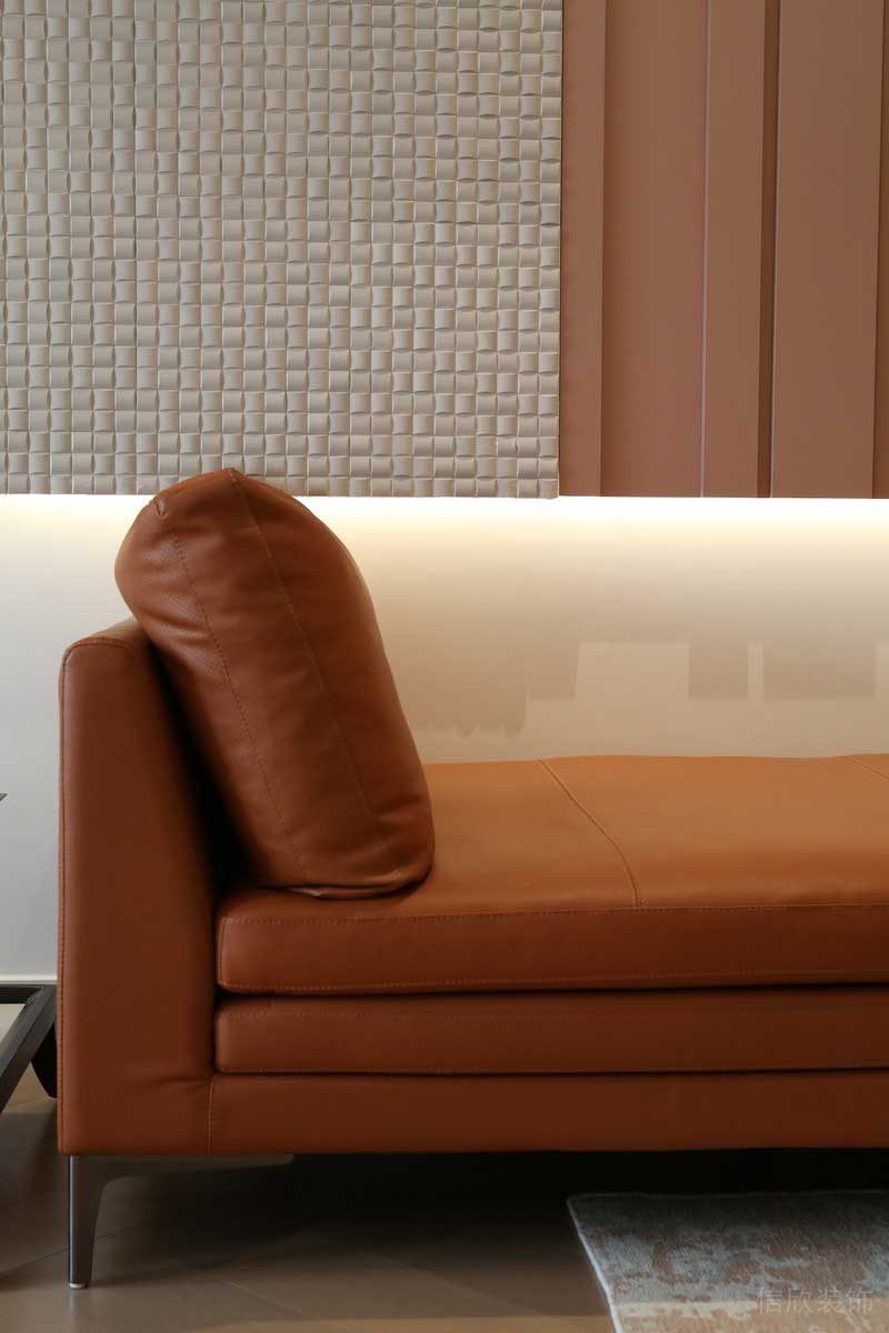 深圳羅湖區現代輕奢風200平方家庭住房裝修客廳沙發 深圳羅湖區現代輕奢風200平方家庭住房裝修客廳沙發