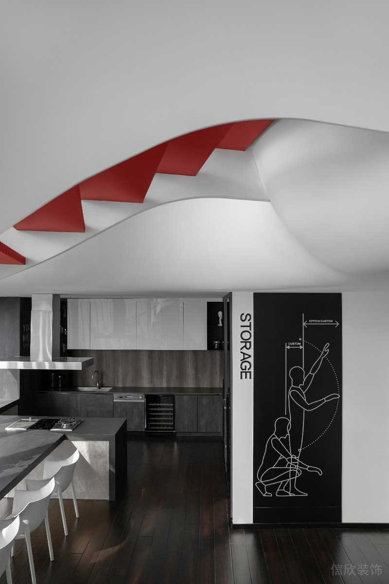 深圳南山南頭辦公室裝修設(shè)計案例吧臺