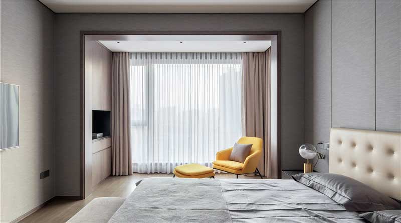 深圳龍華區(qū)2021年極簡風格新房裝修案例主臥 深圳龍華區(qū)2021年極簡風格新房裝修案例主臥