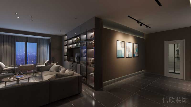 深圳羅湖現(xiàn)代美式家庭套房裝修實(shí)景圖過(guò)道 深圳羅湖現(xiàn)代美式家庭套房裝修實(shí)景圖過(guò)道