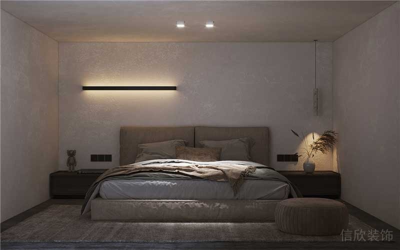 深圳南山現(xiàn)代簡約家庭裝修設(shè)計(jì)主臥 深圳南山現(xiàn)代簡約家庭裝修設(shè)計(jì)主臥