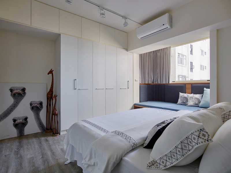 深圳鹽田區(qū)北歐風格家居住宅裝修設計效果圖主臥家具 深圳鹽田區(qū)北歐風格家居住宅裝修設計效果圖主臥家具