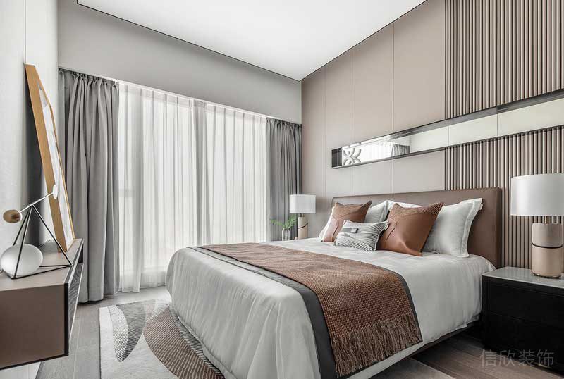 深圳鹽田區(qū)現(xiàn)代輕奢家庭裝修設(shè)計(jì)次臥 深圳鹽田區(qū)現(xiàn)代輕奢家庭裝修設(shè)計(jì)次臥