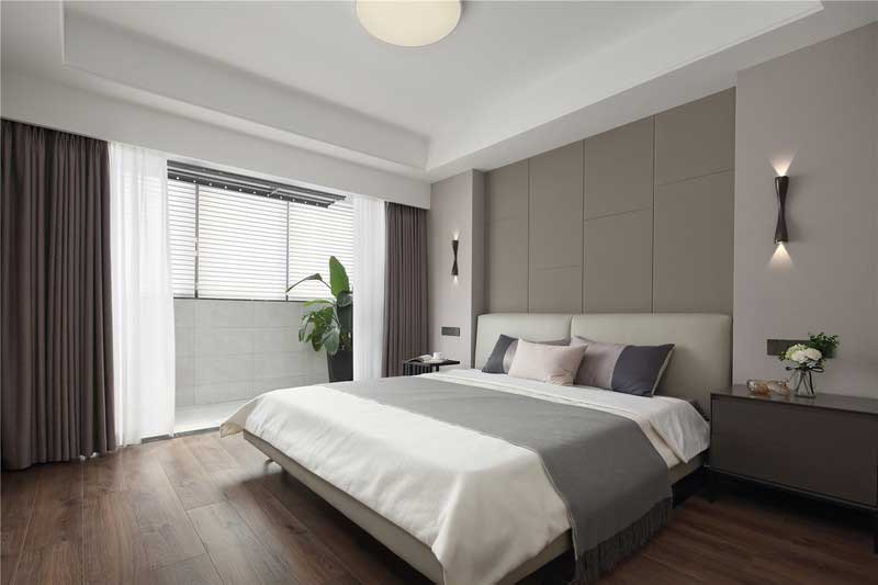 深圳寶安區(qū)現代簡約風格灰色調家庭裝修圖片主臥 深圳寶安區(qū)現代簡約風格灰色調家庭裝修圖片主臥