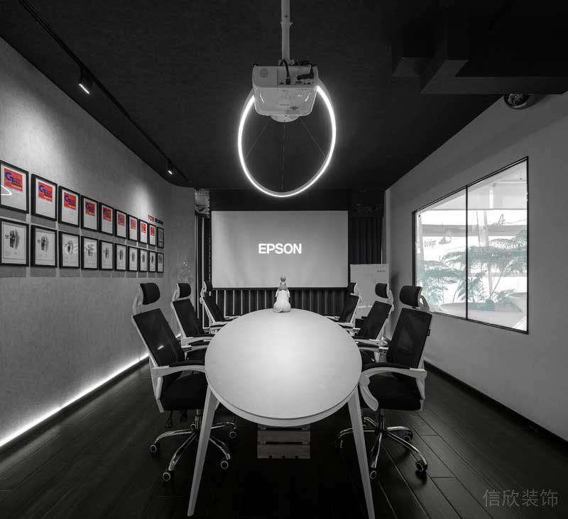 深圳南山南頭辦公室裝修設(shè)計案例會議室