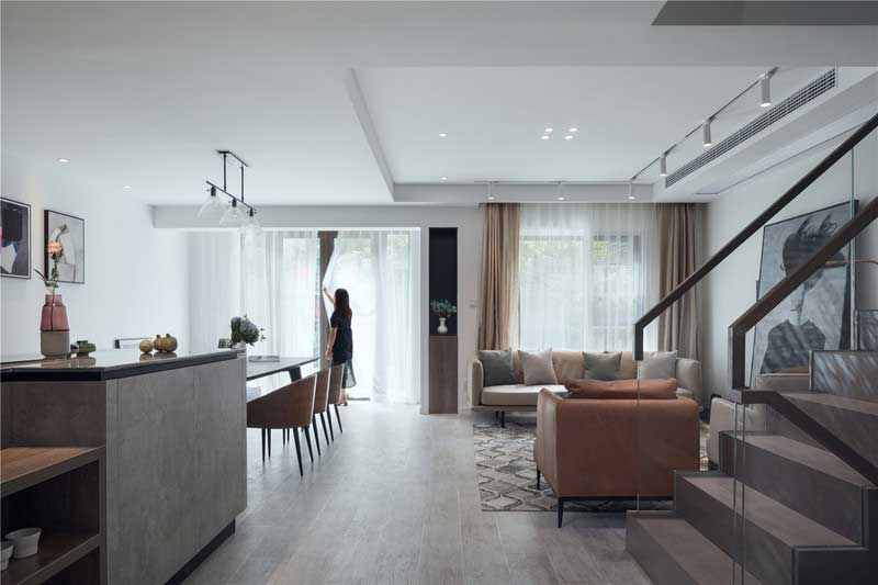 深圳羅湖區簡約風格120平方三房裝修案例采光效果 深圳羅湖區簡約風格120平方三房裝修案例采光效果