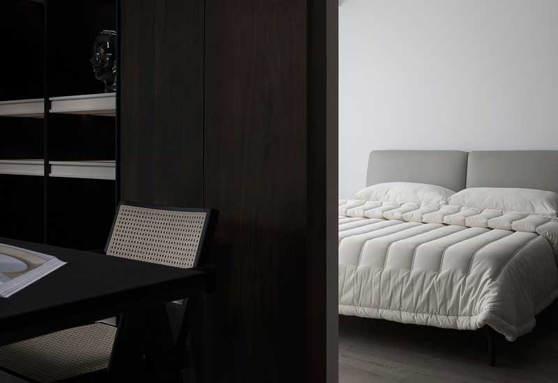 深圳鹽田美式極簡風家庭新房裝修工程案例次臥 深圳鹽田美式極簡風家庭新房裝修工程案例次臥