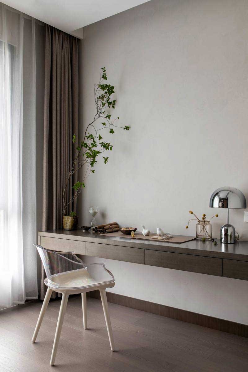 深圳羅湖區極簡風80平方復式小戶型裝修設計書房 深圳羅湖區極簡風80平方復式小戶型裝修設計書房