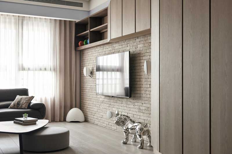 深圳福田區(qū)梅林北歐風(fēng)格家庭裝修工程裝飾儲(chǔ)物柜