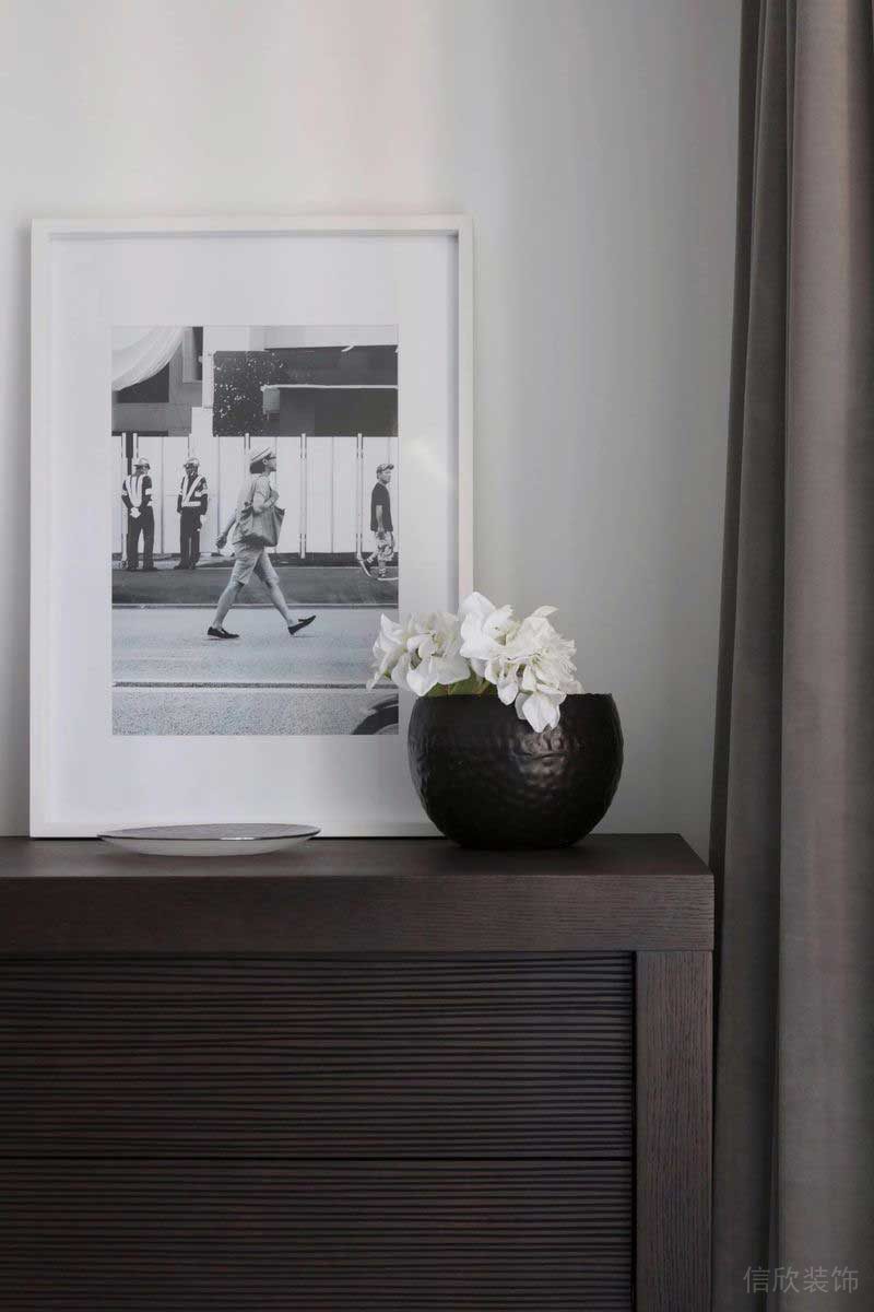 深圳福田區筆架山極簡風新房裝修設計案例藝術裝飾畫 深圳福田區筆架山極簡風新房裝修設計案例藝術裝飾畫