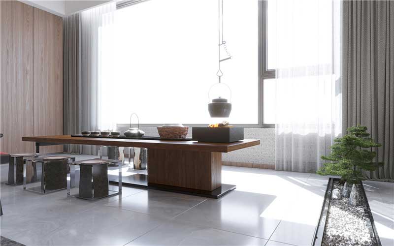 深圳福田區現代中式奢華家居裝修茶室 深圳福田區現代中式奢華家居裝修茶室