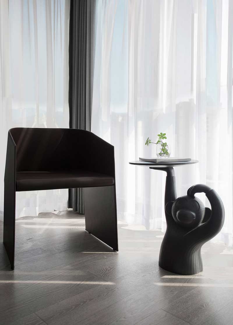 深圳鹽田美式極簡風家庭新房裝修工程案例休閑椅 深圳鹽田美式極簡風家庭新房裝修工程案例休閑椅