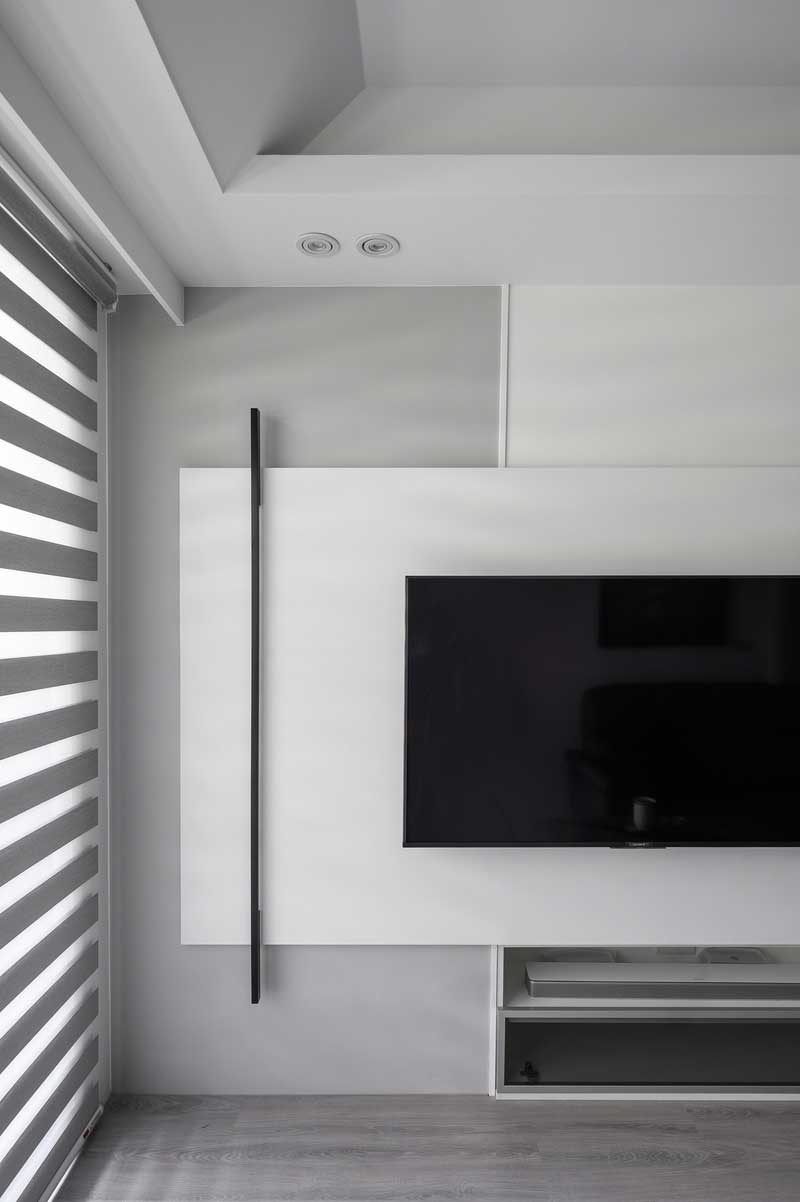 深圳寶安區石巖北歐風格家居裝修設計客廳電視背景墻 深圳寶安區石巖北歐風格家居裝修設計客廳電視背景墻