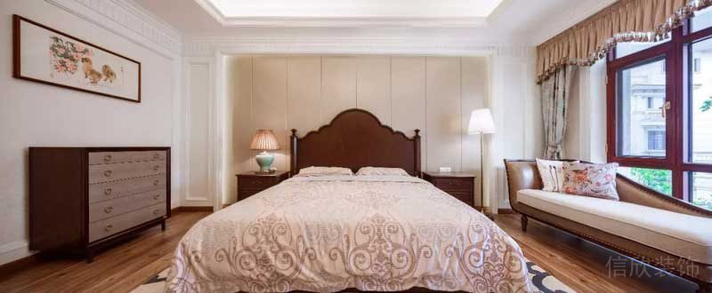 深圳寶安碧桂園簡歐風格別墅樣板間設計主臥 深圳寶安碧桂園簡歐風格別墅樣板間設計主臥