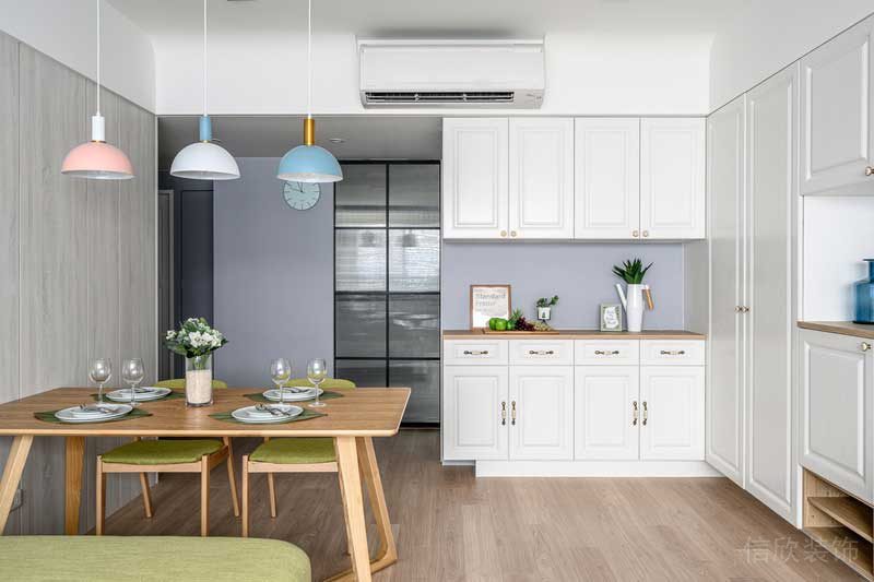 深圳鹽田區(qū)沙頭角北歐風格舊房翻新改造裝修餐廳 深圳鹽田區(qū)沙頭角北歐風格舊房翻新改造裝修餐廳