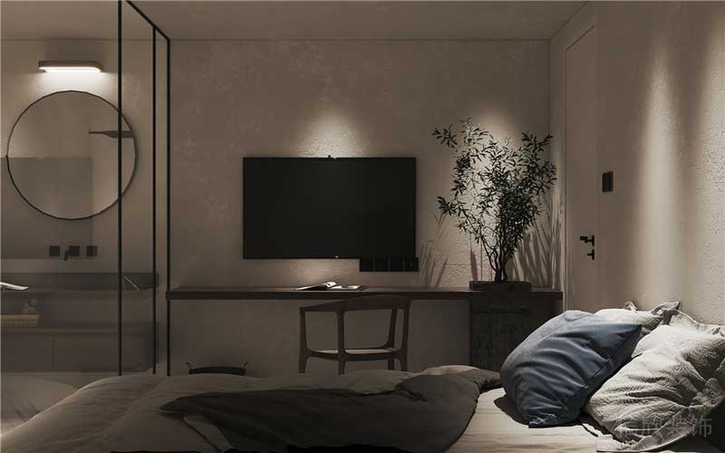 深圳南山現(xiàn)代簡約家庭裝修設(shè)計(jì)次臥 深圳南山現(xiàn)代簡約家庭裝修設(shè)計(jì)次臥