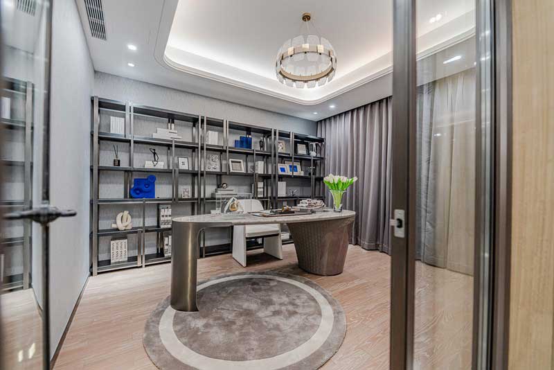 深圳龍崗區(qū)橫崗輕奢風(fēng)格新房裝修工程書房 深圳龍崗區(qū)橫崗輕奢風(fēng)格新房裝修工程書房