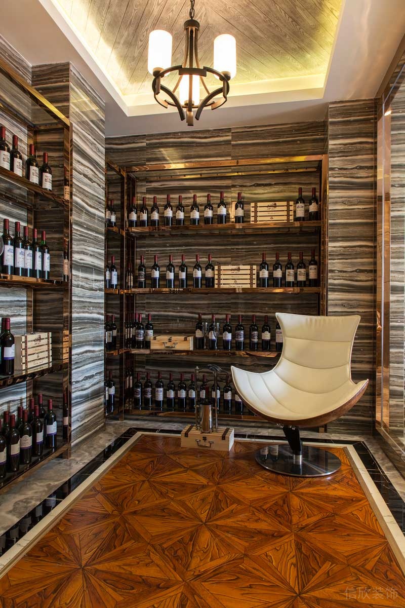 深圳龍華觀瀾現代輕奢家庭別墅裝飾設計酒窖 深圳龍華觀瀾現代輕奢家庭別墅裝飾設計酒窖