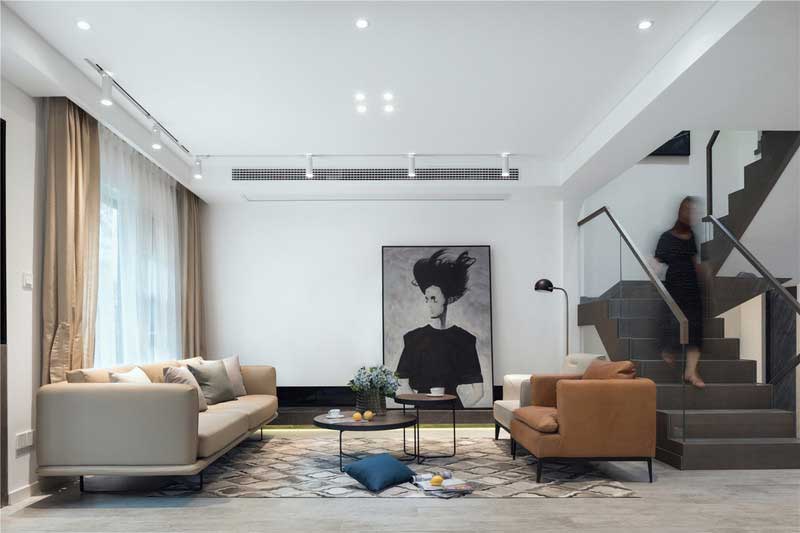 深圳羅湖區簡約風格120平方三房裝修案例客廳 深圳羅湖區簡約風格120平方三房裝修案例客廳