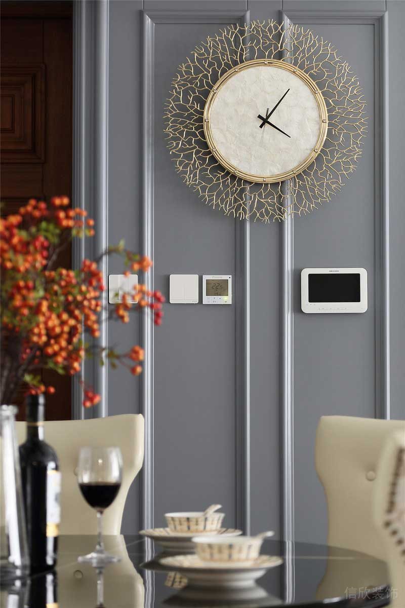 深圳寶安意式輕奢風100平方三房裝修施工軟裝陳設 深圳寶安意式輕奢風100平方三房裝修施工軟裝陳設