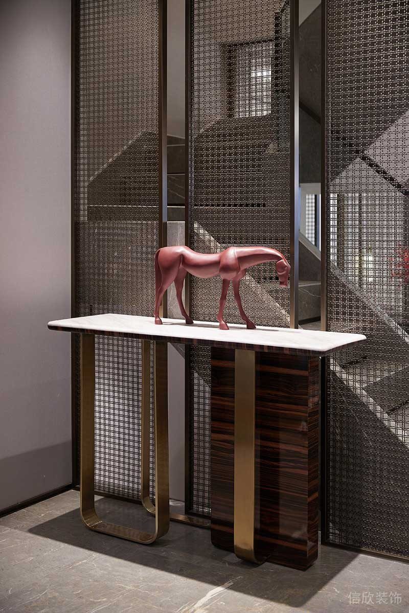 深圳寶安區西鄉新中式新房設計裝修案例玄關 深圳寶安區西鄉新中式新房設計裝修案例玄關