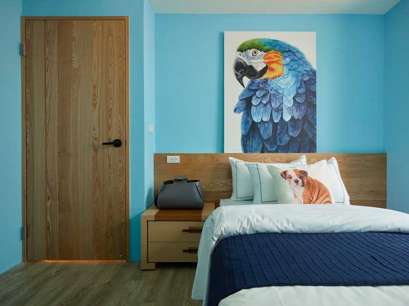 深圳鹽田區(qū)北歐風格家居住宅裝修設計效果圖客臥睡床 深圳鹽田區(qū)北歐風格家居住宅裝修設計效果圖客臥睡床