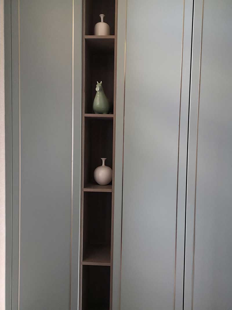 深圳南山新中式家居裝修設(shè)計(jì)圖玄關(guān)柜