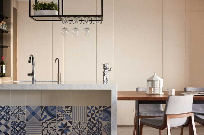 深圳福田區(qū)梅林北歐風(fēng)格家庭裝修工程水吧