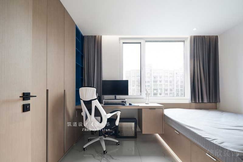 深圳龍崗平湖極簡北歐風(fēng)家居裝修書房