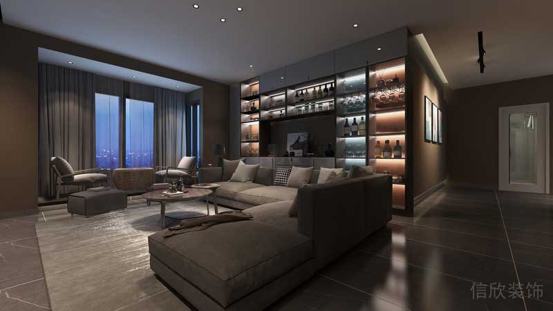 深圳羅湖現(xiàn)代美式家庭套房裝修實(shí)景圖燈光效果 深圳羅湖現(xiàn)代美式家庭套房裝修實(shí)景圖燈光效果