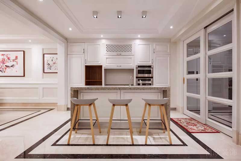 深圳寶安碧桂園簡歐風格別墅樣板間設計吧臺 深圳寶安碧桂園簡歐風格別墅樣板間設計吧臺