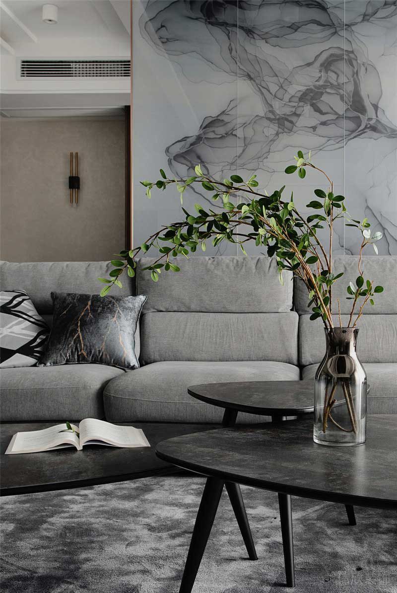 深圳羅湖新中式家庭裝修圖茶幾 深圳羅湖新中式家庭裝修圖茶幾