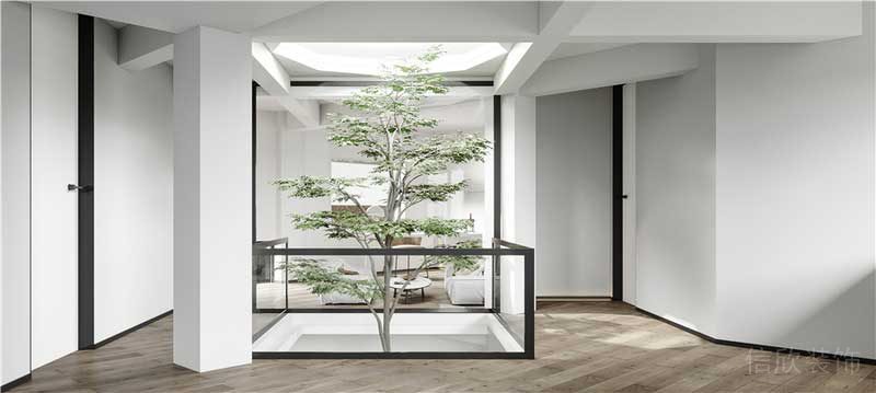 鹽田區(qū)極簡風(fēng)格辦公室裝修設(shè)計(jì)過道空間 鹽田區(qū)極簡風(fēng)格辦公室裝修設(shè)計(jì)過道空間