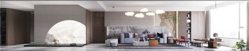 深圳福田區現代中式奢華家居裝修客廳 深圳福田區現代中式奢華家居裝修客廳