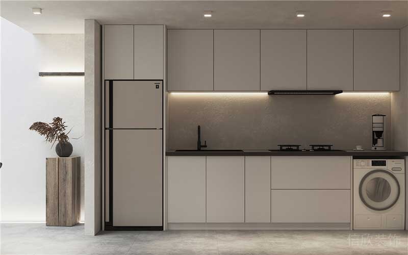 深圳南山現(xiàn)代簡約家庭裝修設(shè)計(jì)廚房 深圳南山現(xiàn)代簡約家庭裝修設(shè)計(jì)廚房