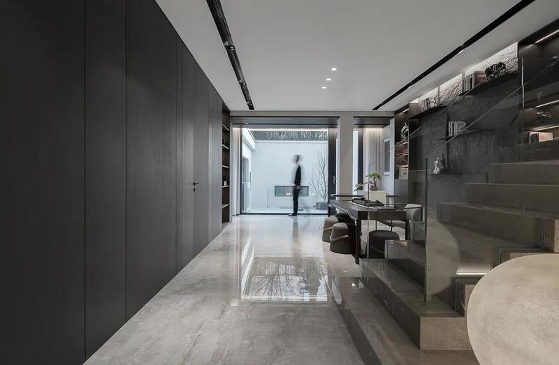 深圳鹽田極簡風格家庭住宅裝修設計天花吊頂 深圳鹽田極簡風格家庭住宅裝修設計天花吊頂