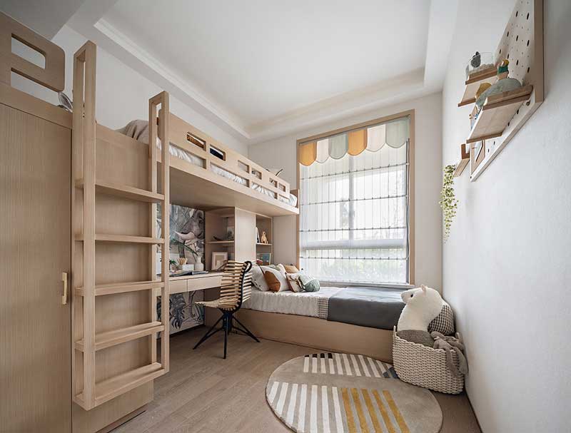 深圳南山區(qū)別墅裝修設(shè)計(jì)-一層兒童房