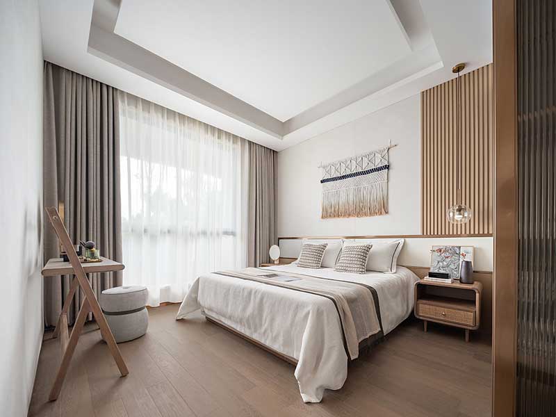 深圳南山區(qū)別墅裝修設(shè)計(jì)-一層主臥