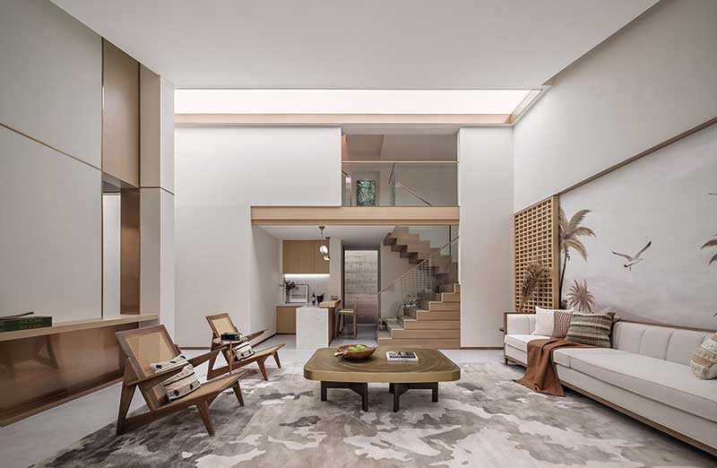 △負(fù)一層 會客廳