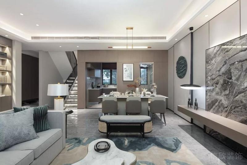 深圳龍崗碧桂園輕奢新中式復式小戶型樣板間設計視覺感官 深圳龍崗碧桂園輕奢新中式復式小戶型樣板間設計視覺感官